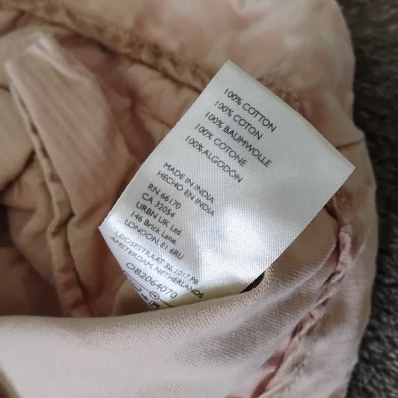 Free People Long Game Chinos Pale Pink - Picture 5 of 9